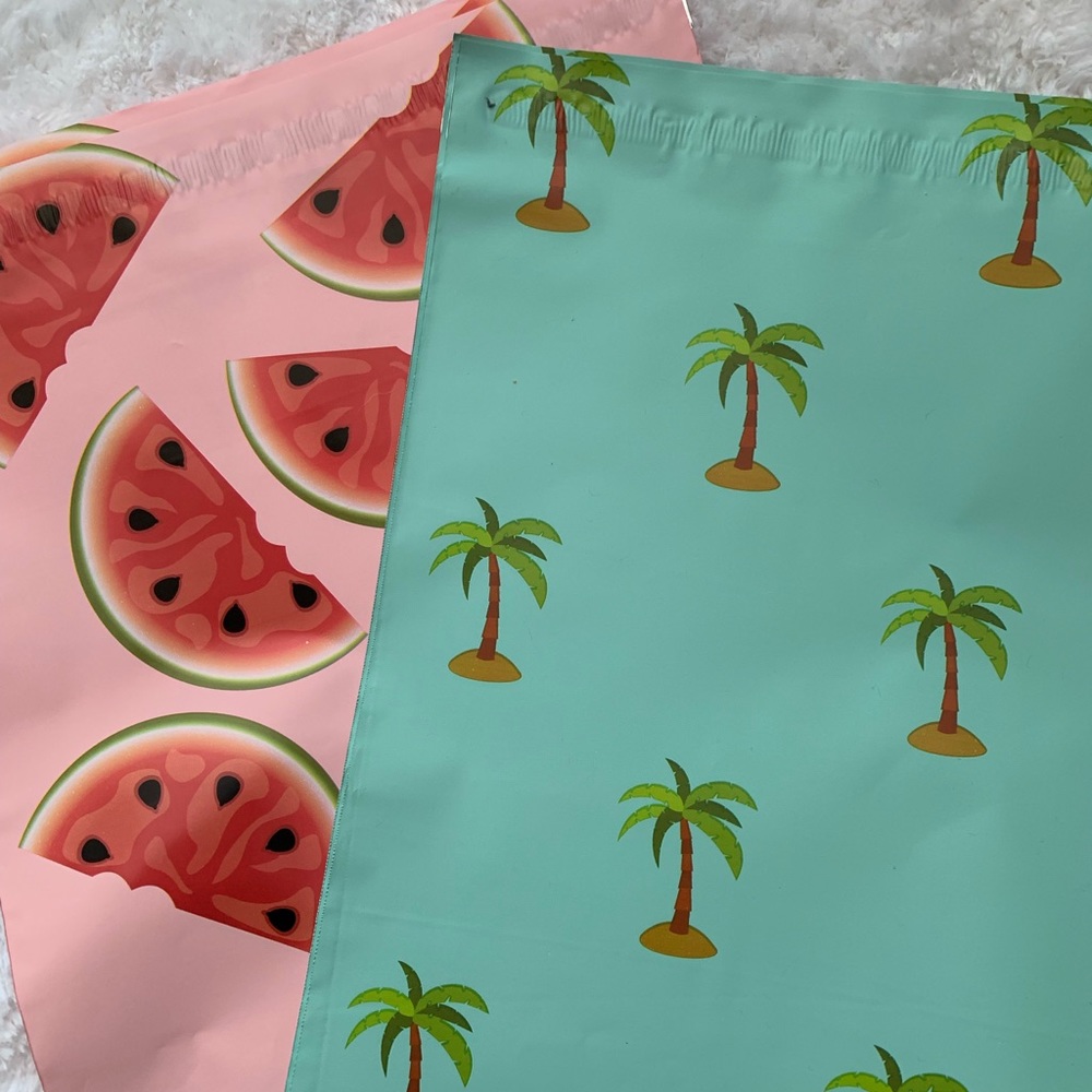 Polymailers • Watermelons • Palm Trees